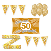 50 Jaar Getrouwd Versiering Pakket